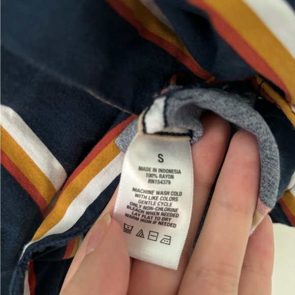 ($3) Striped button down - Picture 2 of 4